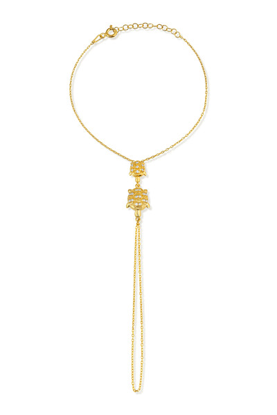 18K Altın Kaplamalı 925...