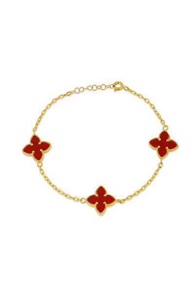 18K Altın Kaplamalı 925...