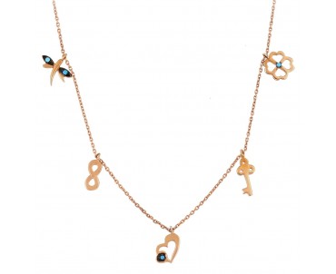 Firuze Taşlı Çiçek Gümüş Küpe